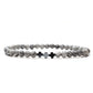 Hot 925 Silver Plated Simple Bracelet Set Tibetan Handmade