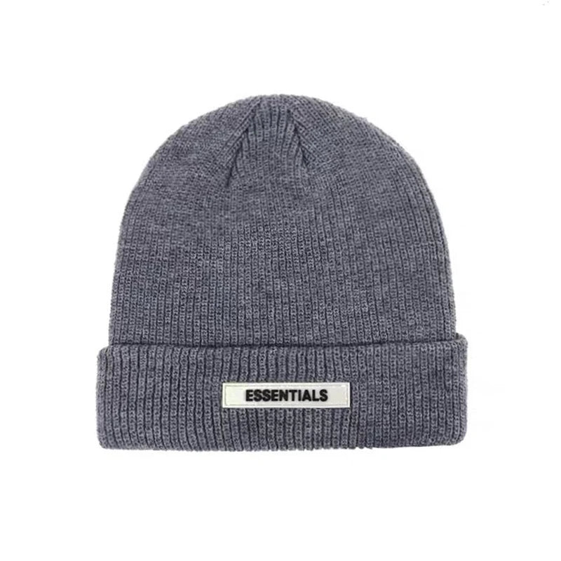 Warm Knitted Beanie Hat - Autumn Winter Collection