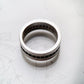 Band Ring Eternity Classic Black Europe Style Fine Jewerly 952 Silver