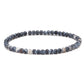 Tibetan Buddha Rope Chain Blue Natural Stone Weathered