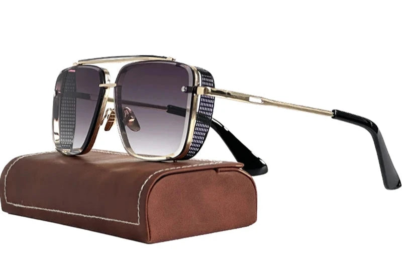 Steampunk Sunglasses For Men Vintage Punk Sunglasses