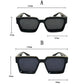 Millionaire Retro Sunglasses UV Protection