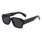 Trendy Black Shades - Vintage Square Sunglasses