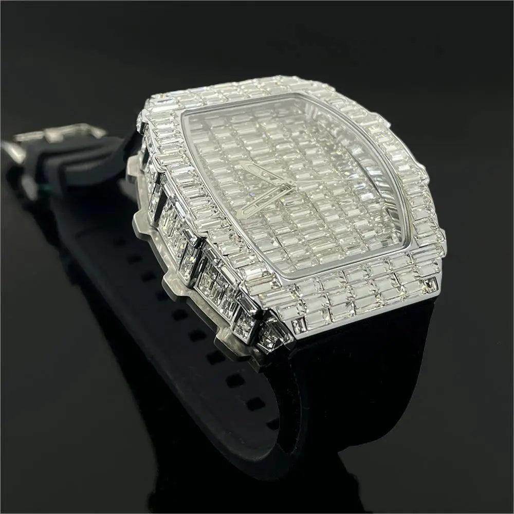 Men's Iced Watch Diamond