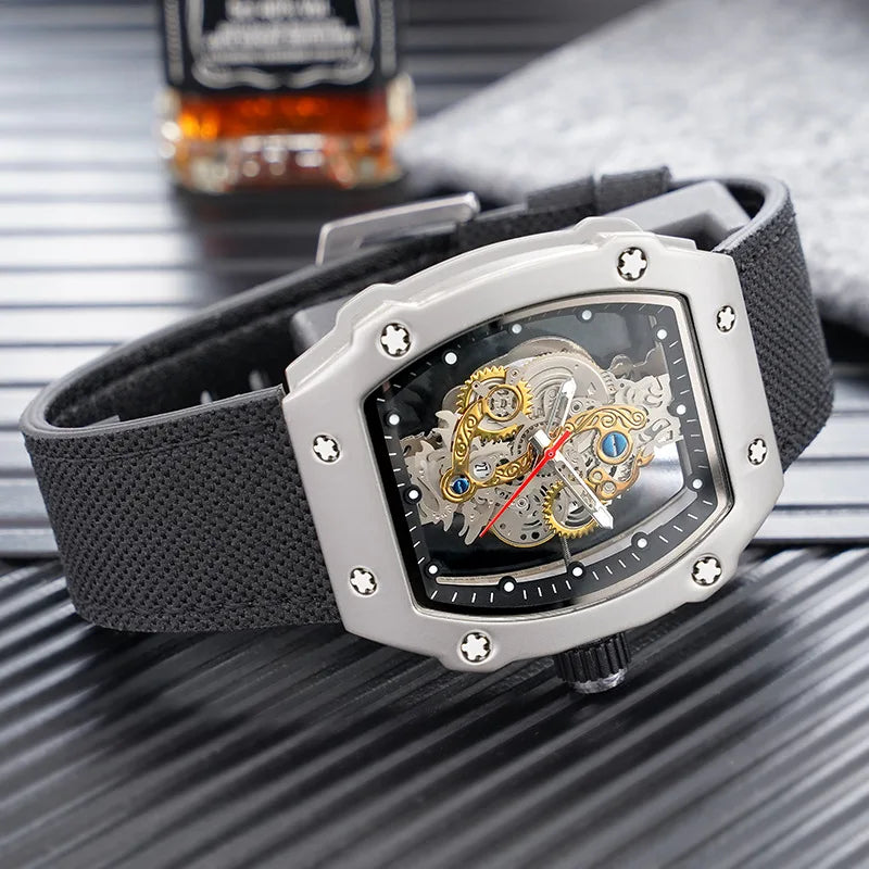 Luxury Waterproof Hollow out Men's Sports Watch