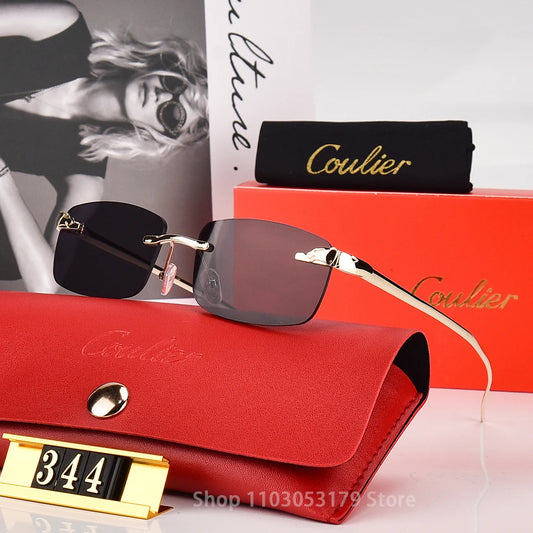 New Rectangle Vintage Sunglasses V400