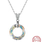 JEWELS 925 Silver Crystal Necklace