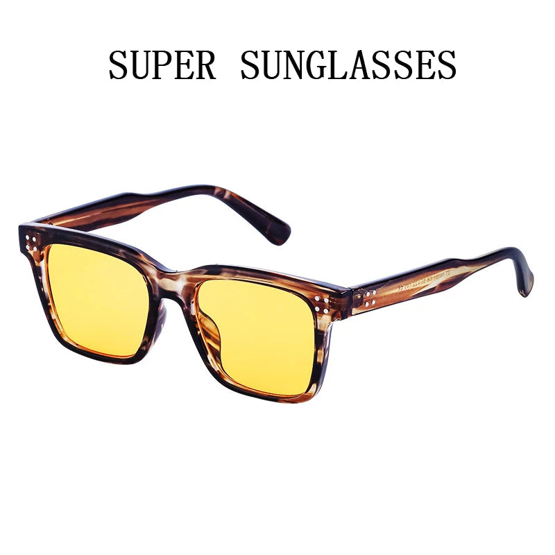 Vintage Square Sunglasses 2024