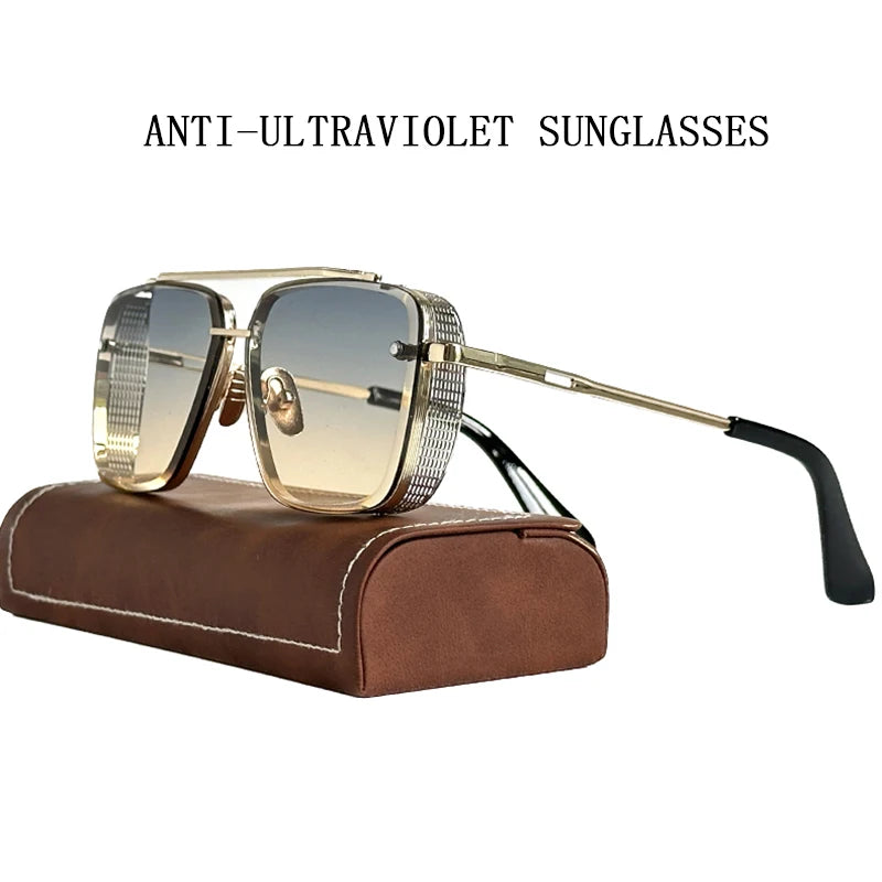 Steampunk Sunglasses For Men Vintage Punk Sunglasses