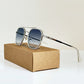 Sunglasses Vintage Square Fashion Glasses Luxury