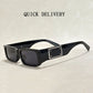 Luxury Vintage Square Sunglasses