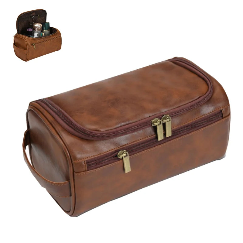 Vintage Luxury Men's Toiletry Bag