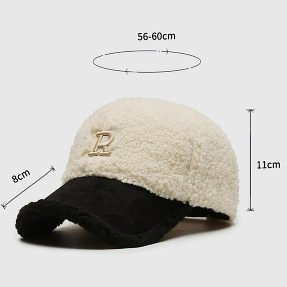 Luxury Lambswool Baseball Cap