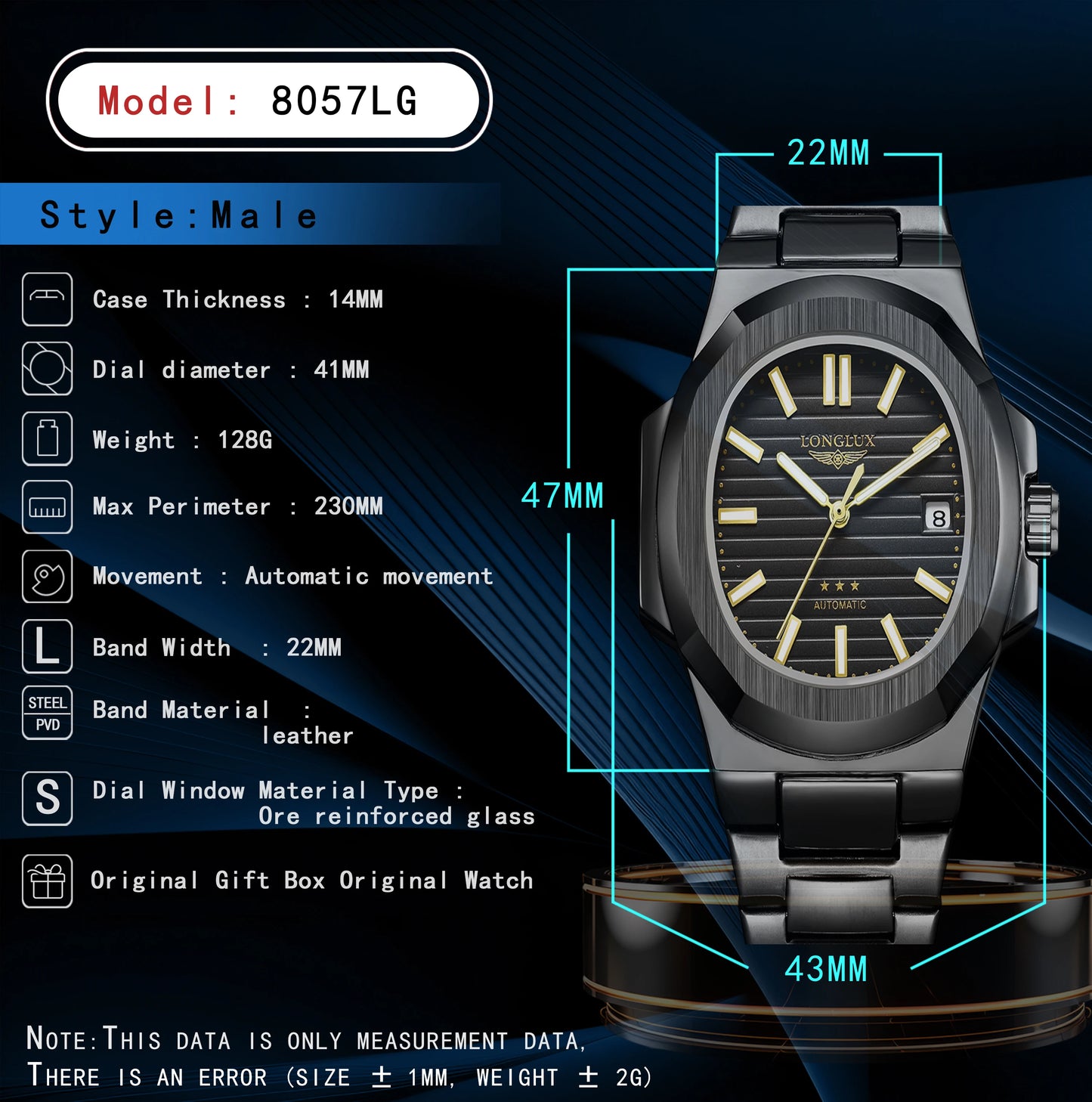 Men's Automatic Mechanical Watch