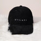 2024 Versatile Inverted Embroidery Velvet Baseball Cap