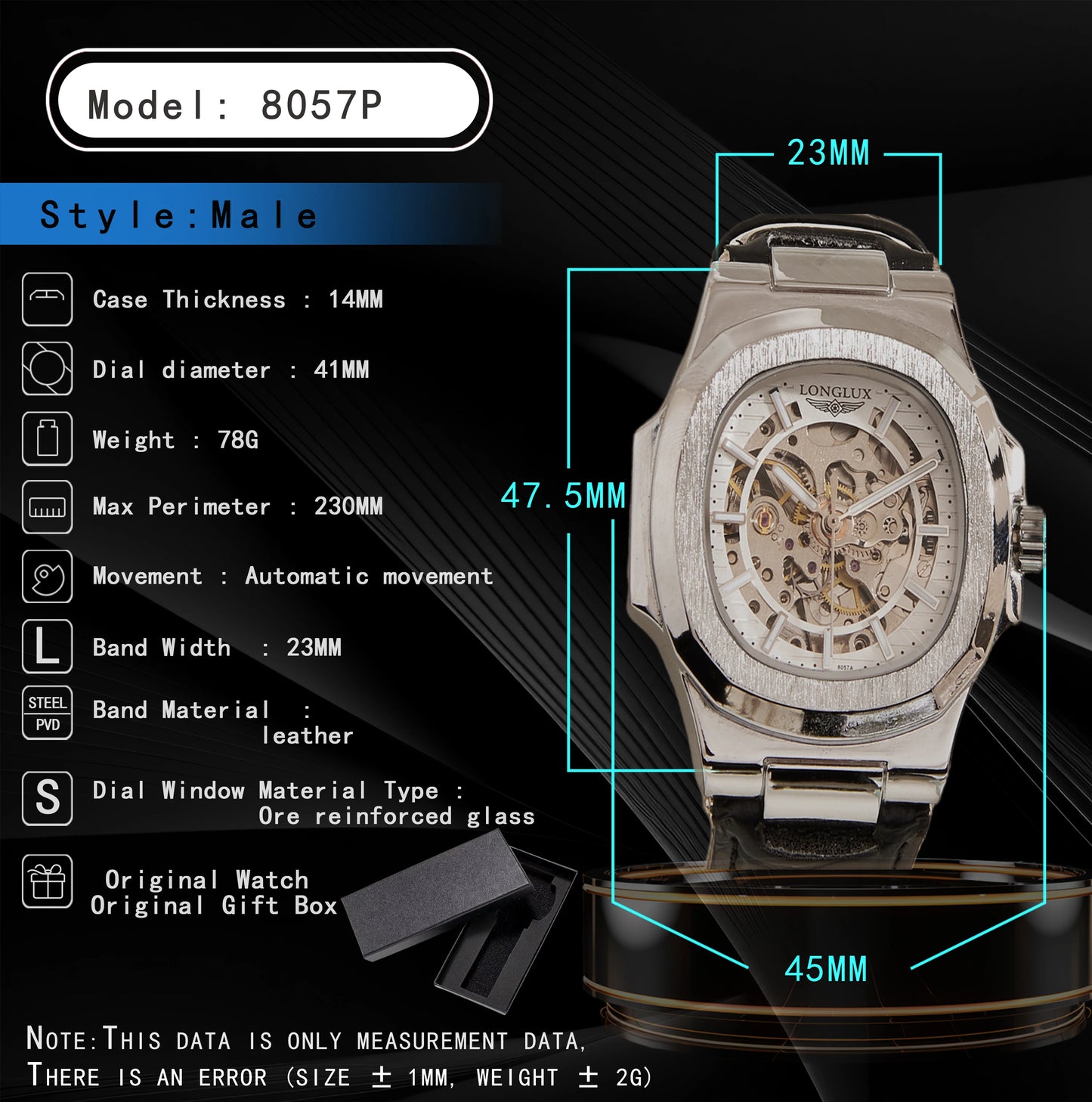 Men's Automatic Sport Watch