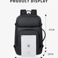 40L Expandable Backpacks USB Charging Port 17 inch Laptop Waterproof