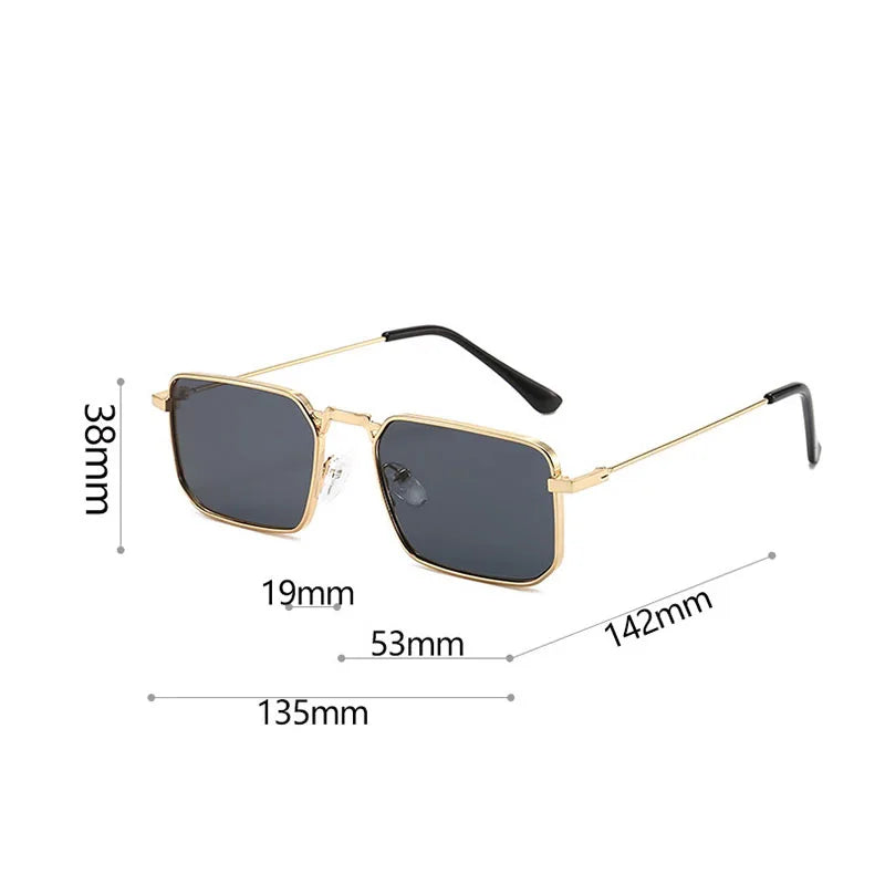 Trendy Vintage Square Sunglasses 2024