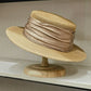 Vintage M Letter Straw Sun Hat