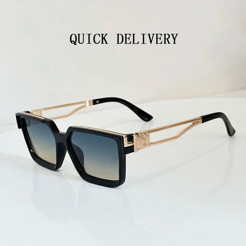 Luxury Retro Oversized Sunglasses