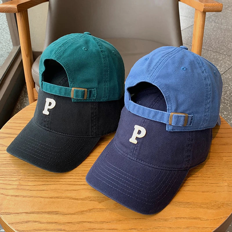 Baseball Caps Adjustable Casual Embroidered Letter