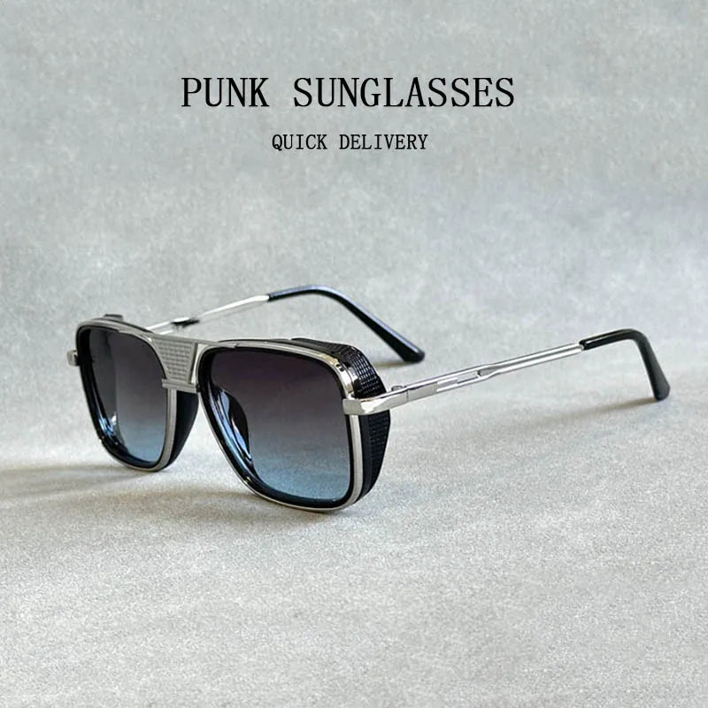 UV Protection Retro Punk Sunglasses