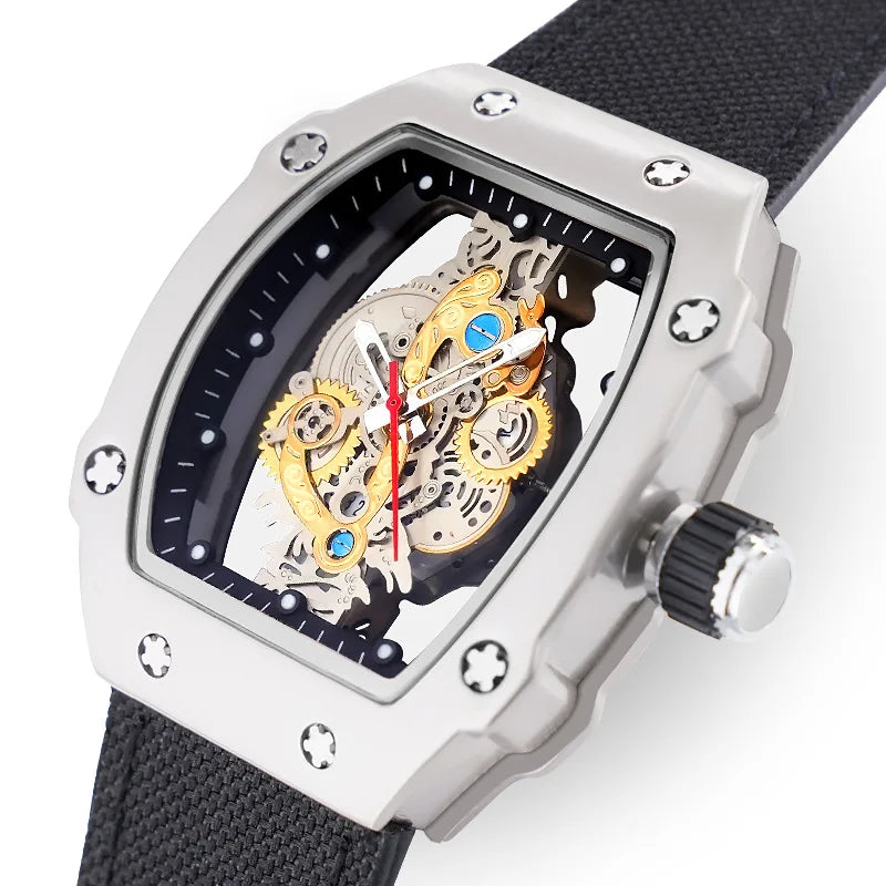 Luxury Waterproof Hollow out Men's Sports Watch