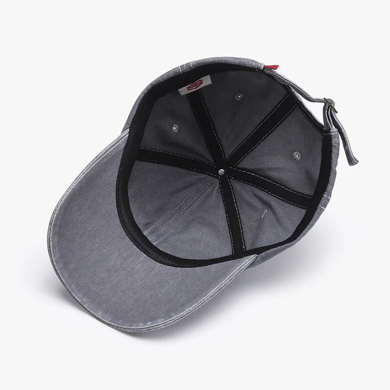 Embroidered Korean Style Street Baseball Cap