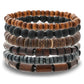 Retro Wooden National Style Men's Handmade Beaded Bracelet Design