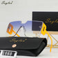 Suglau Square Frameless Rimless Sunglasses