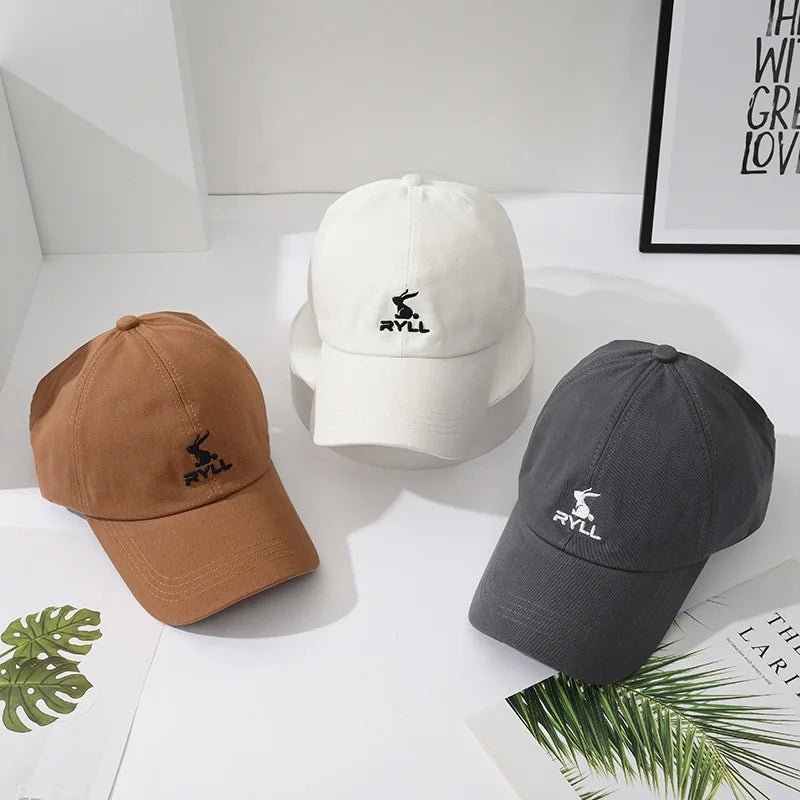 Rabbit Baseball Cap Sports Caps Solid