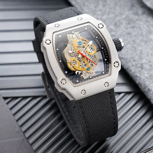 Luxury Waterproof Hollow out Men's Sports Watch