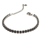 Fashion Silver Color Stainless Steel Chain Charms Tennis Bracelet