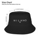 Luxury Milano Italy Bucket Hat - Unisex Beach Outing Cap