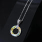 JEWELS 925 Silver Crystal Necklace