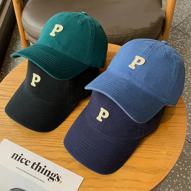 Baseball Caps Adjustable Casual Embroidered Letter