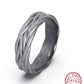 925 Sterling Silver Simple Twisted Knot Rings